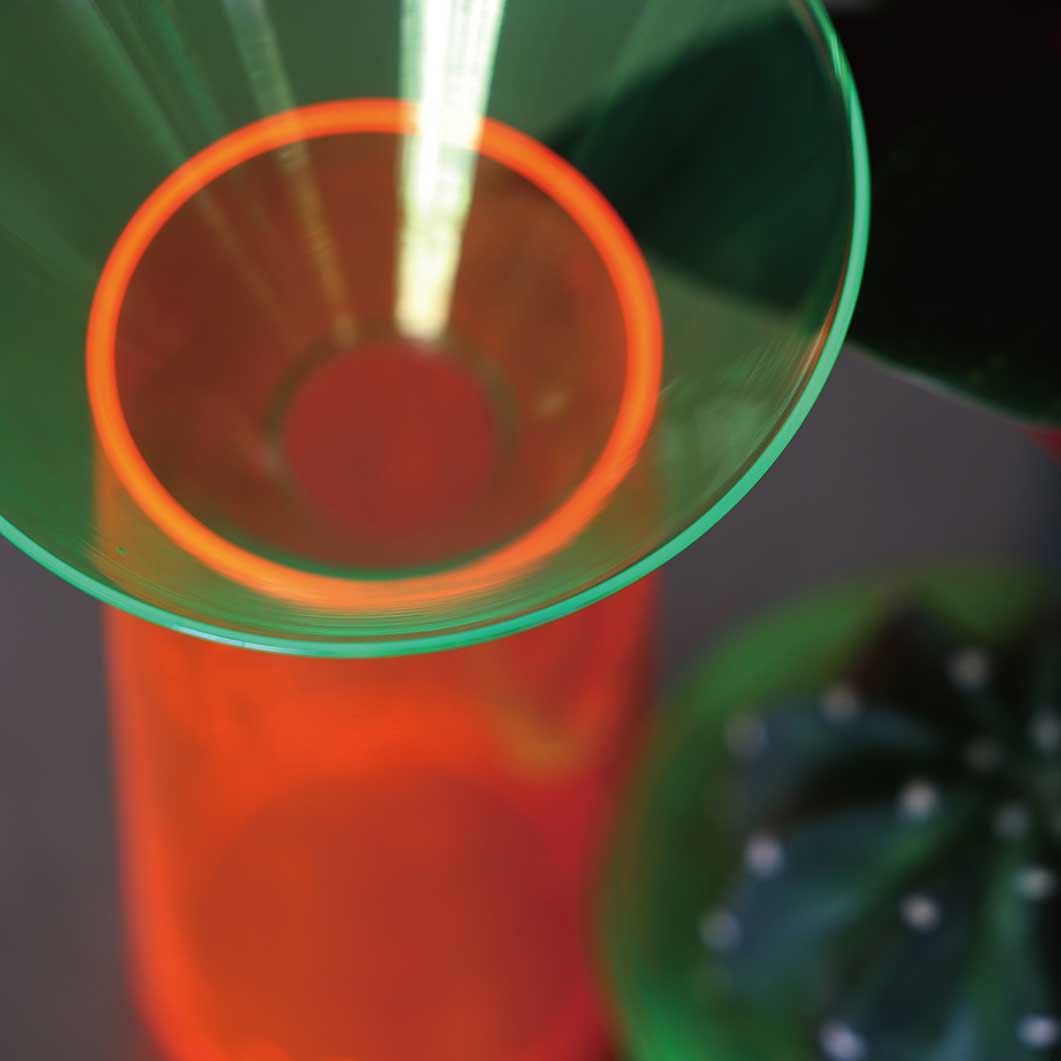 Neon Glass Vase ���[�W