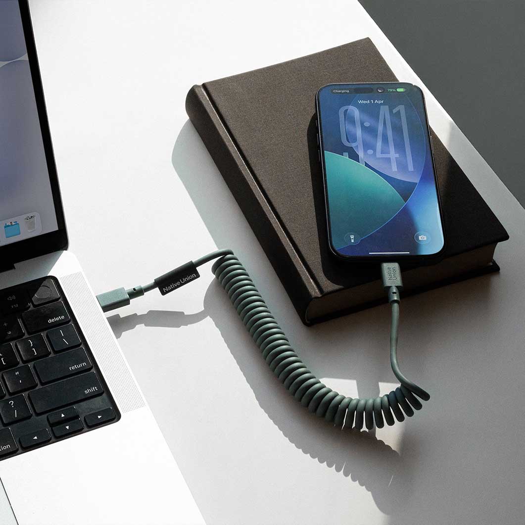 Native Union Pop Cable �X���[�g�O���[��