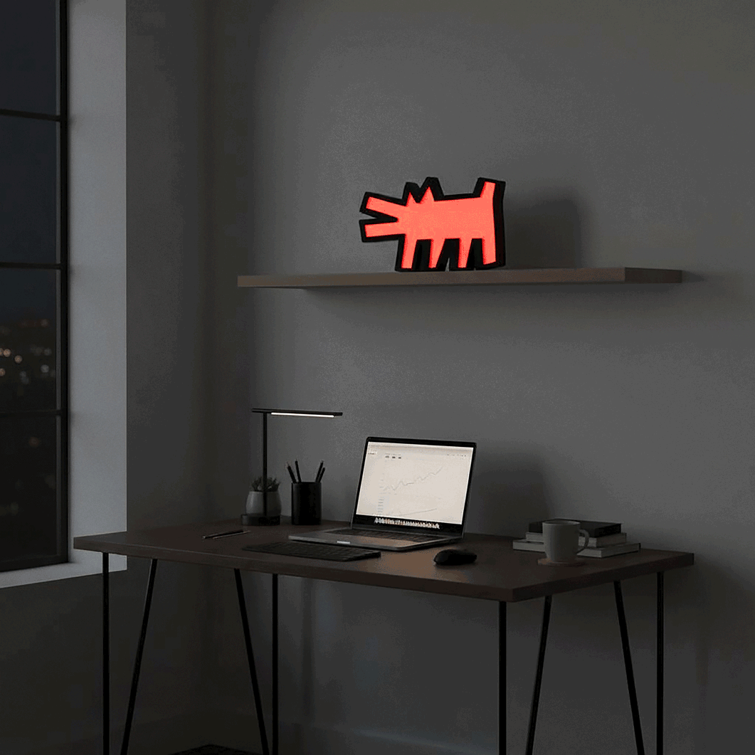 �L�[�X�E�փ����O Barking Dog �|�b�v�{�b�N�X