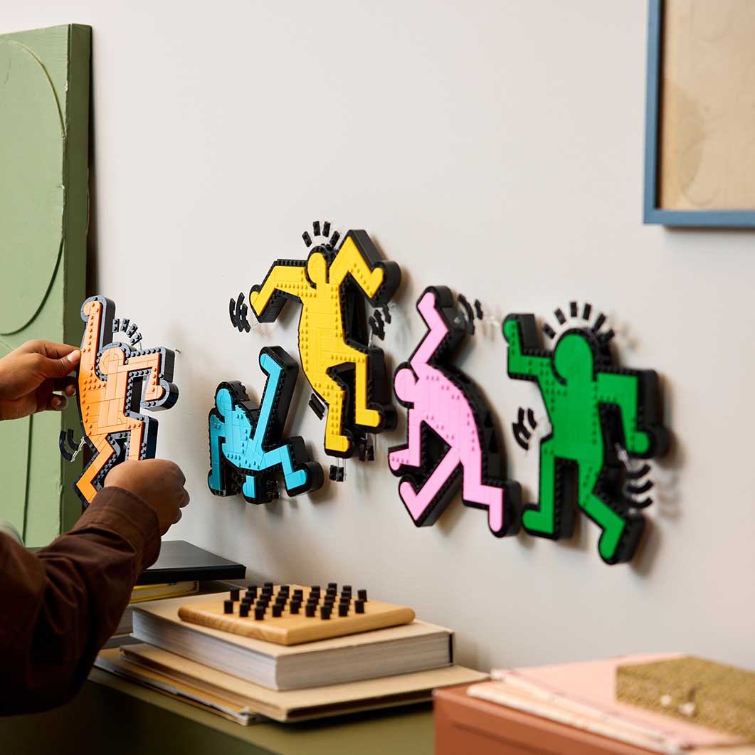 LEGO Keith Haring Dancing Figures