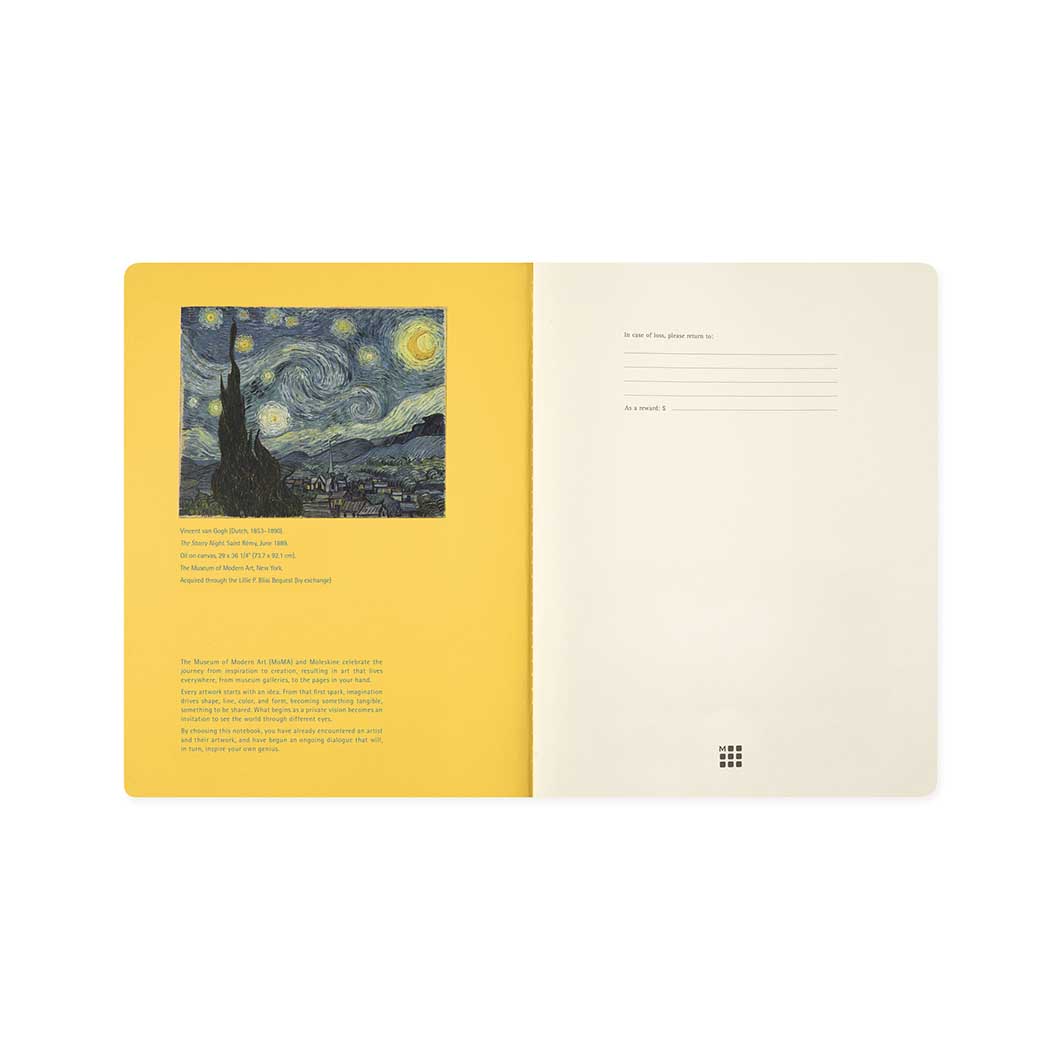 Moleskine x MoMA The Starry Night �o���h���Z�b�g