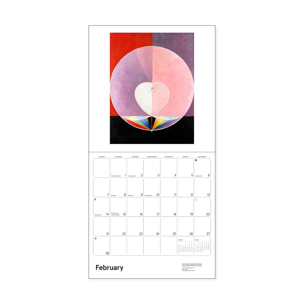 Hilma af Klint �E�H�[�� �J�����_�[ 2027
