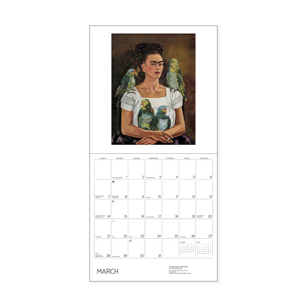 Frida Kahlo �E�H�[�� �J�����_�[ 2027