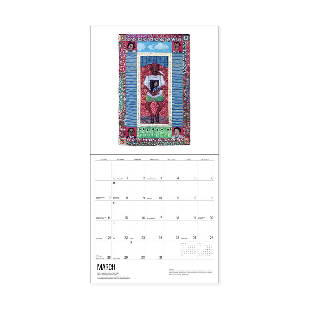 Faith Ringgold �E�H�[�� �J�����_�[ 2027