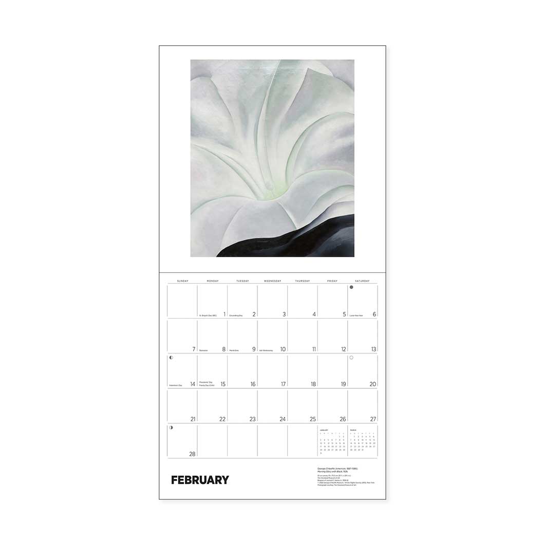Georgia O'Keeffe �E�H�[�� �J�����_�[ 2027