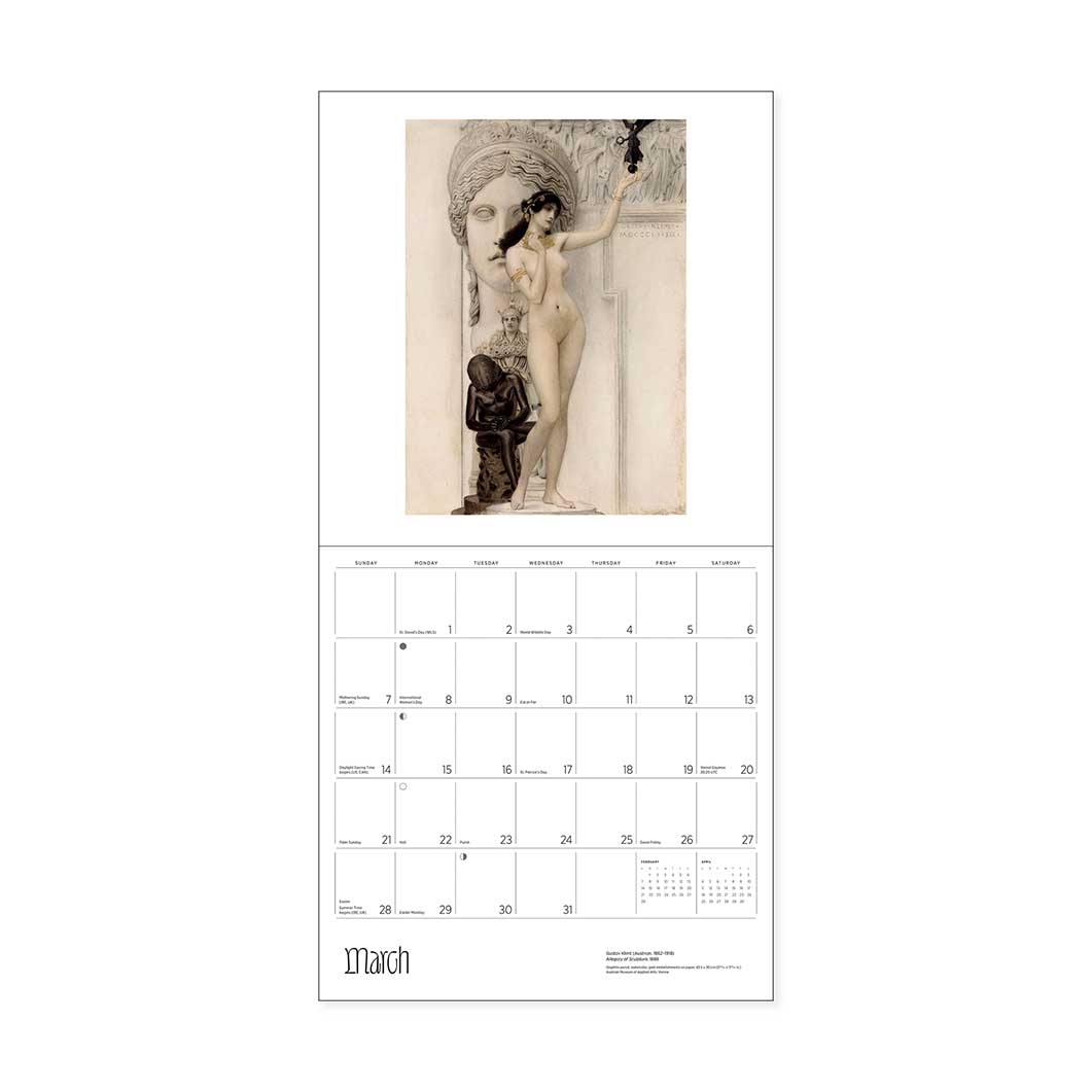 Gustav Klimt �E�H�[�� �J�����_�[ 2027