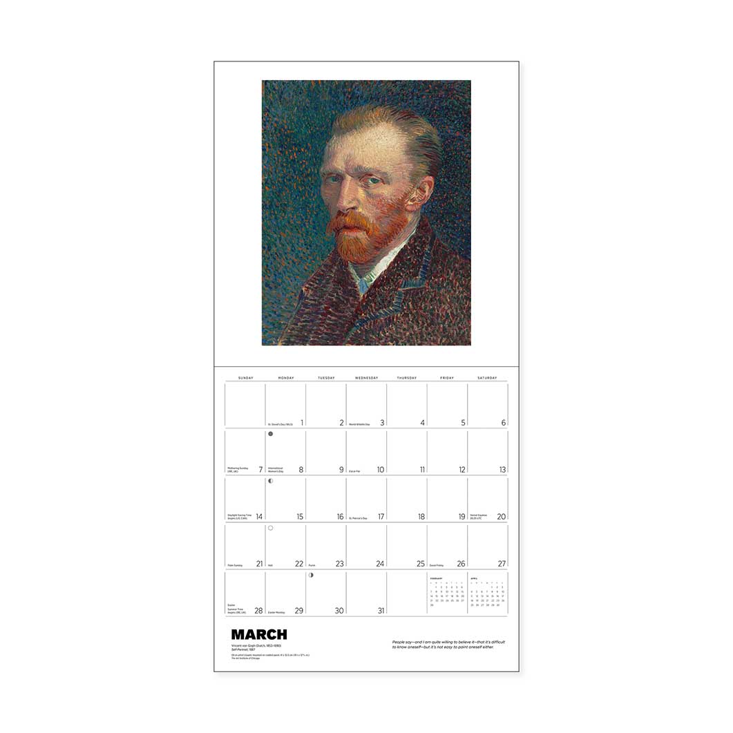 Vincent van Gogh �E�H�[�� �J�����_�[ 2027