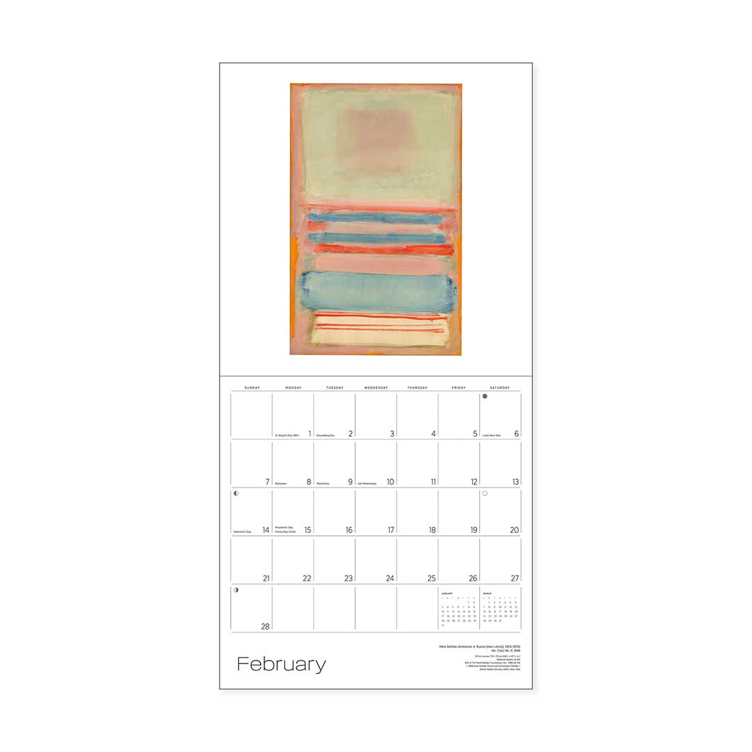 Mark Rothko �E�H�[�� �J�����_�[ 2027