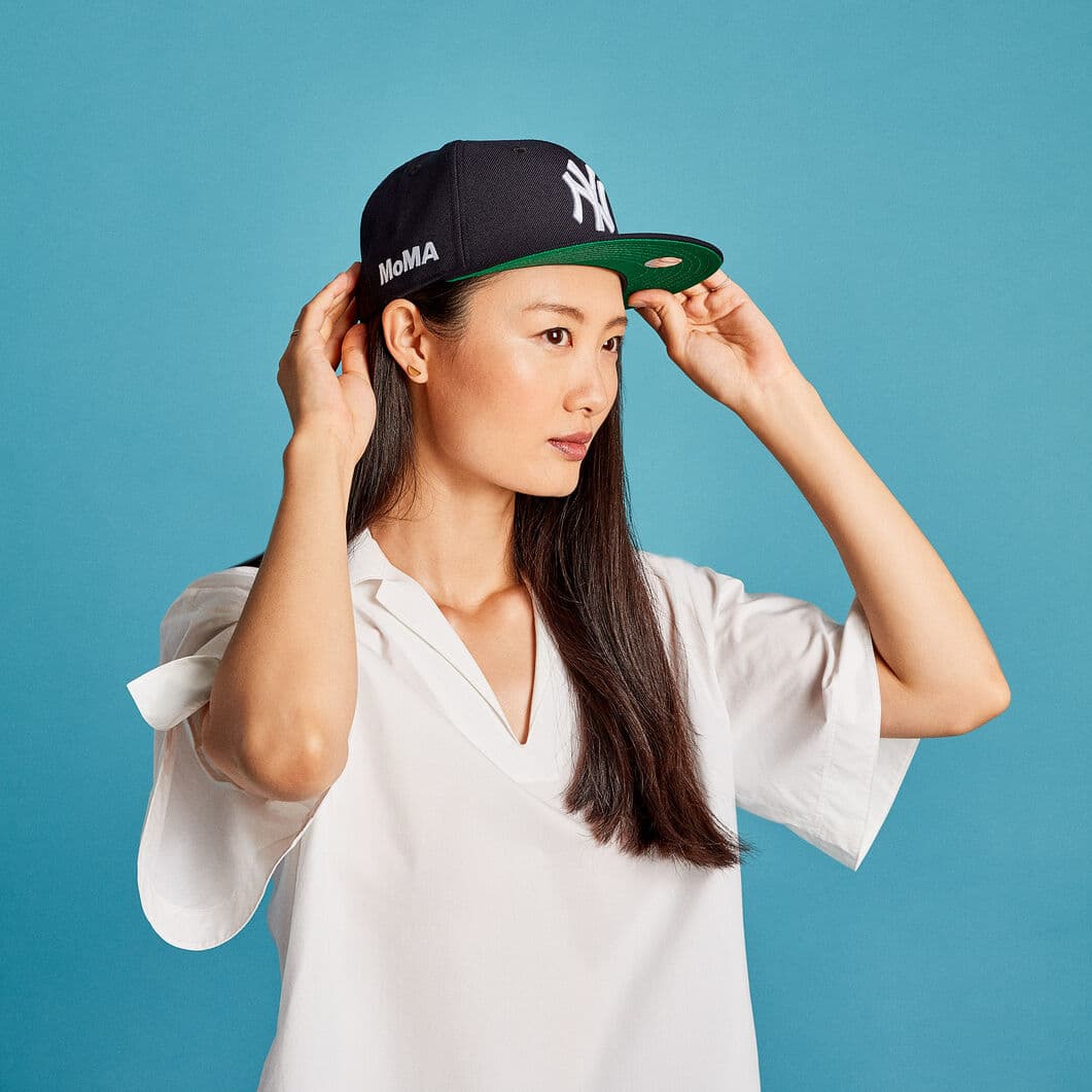 メンズツバ裏グレー New Era 5/8 Cap ヤンキース ニューエラ キャップ