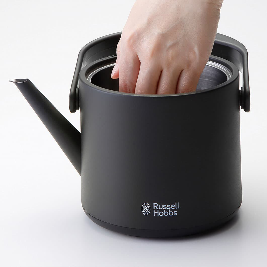 Russell Hobbs Tケトル ブラック(ブラック)：キッチン & ダイニング