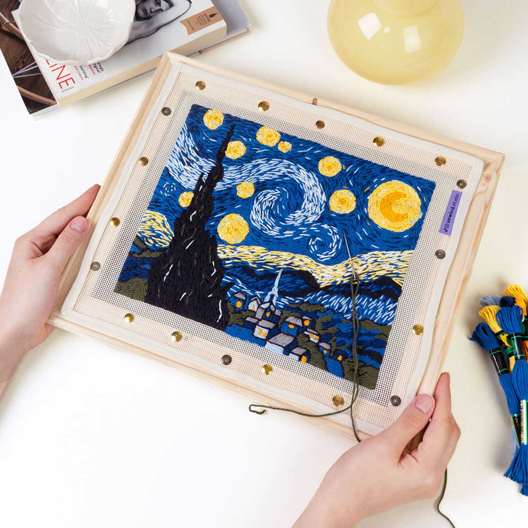 DIY Starry Night �j�[�h���|�C���g �L�b�g