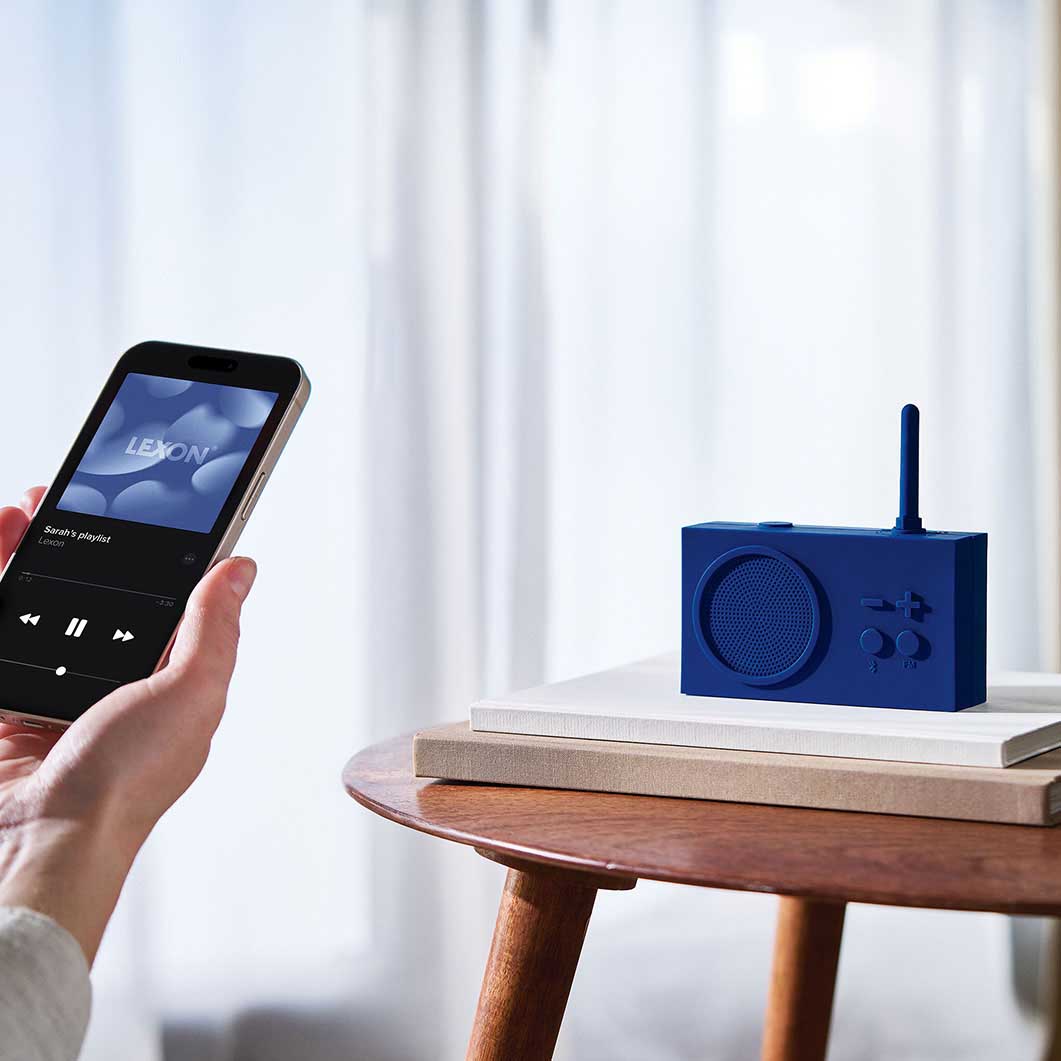 Lexon Tykho 3 FM���W�I ���C�����X�X�s�[�J�[ �_�[�N�u���[