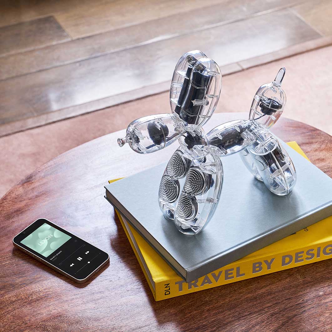 Jeff Koons Balloon Dog ���C�����X �X�s�[�J�[
