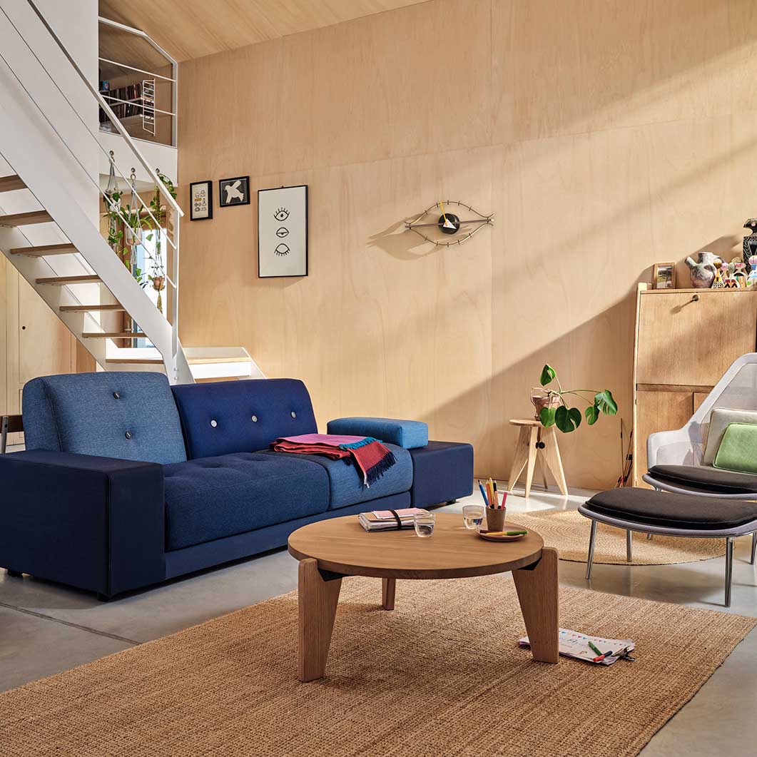 Vitra Prouve �Q���h�� �o �R�[�q�[�e�[�u�� �i�`�������I�[�N �\���b�h