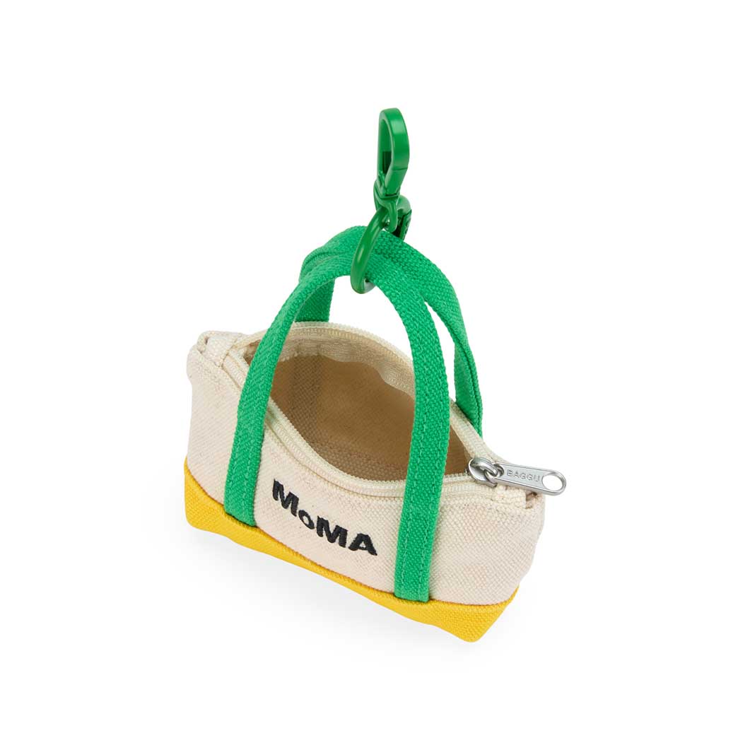 Baggu MoMA �g�[�g �`���[�� �O���[���^�C�G���[