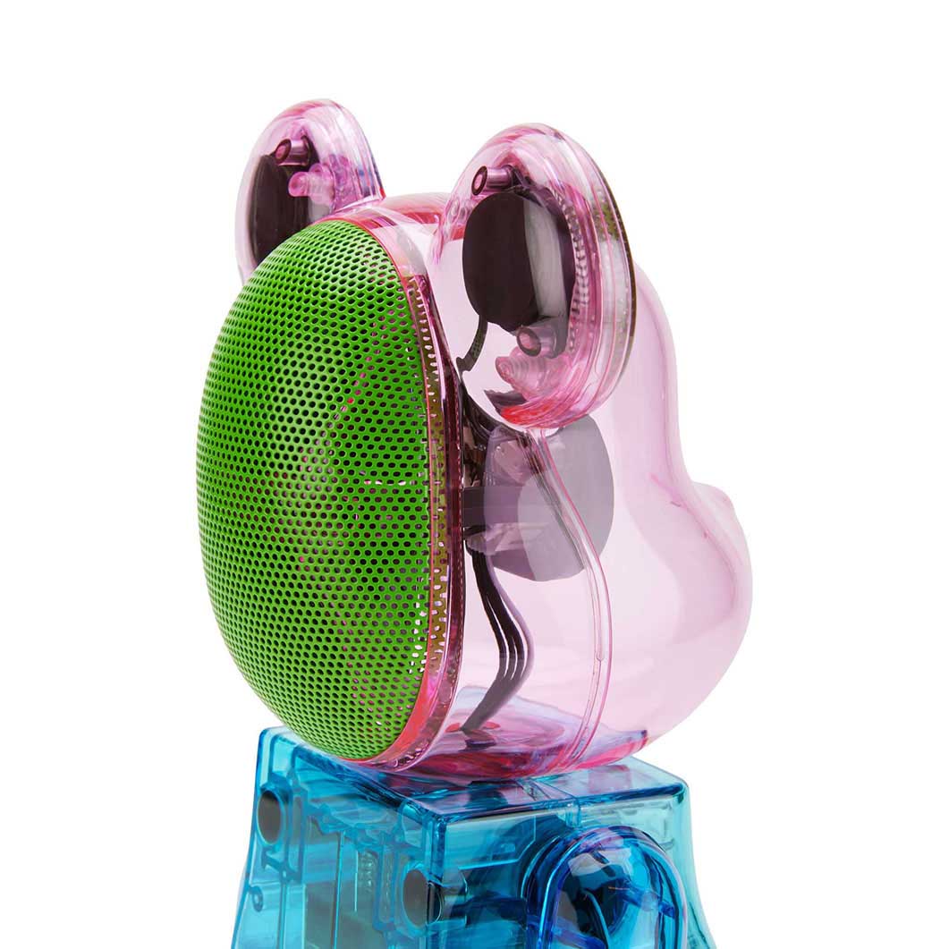 BE＠RBRICK AUDIO Color Block 400％ Portable Bluetooth