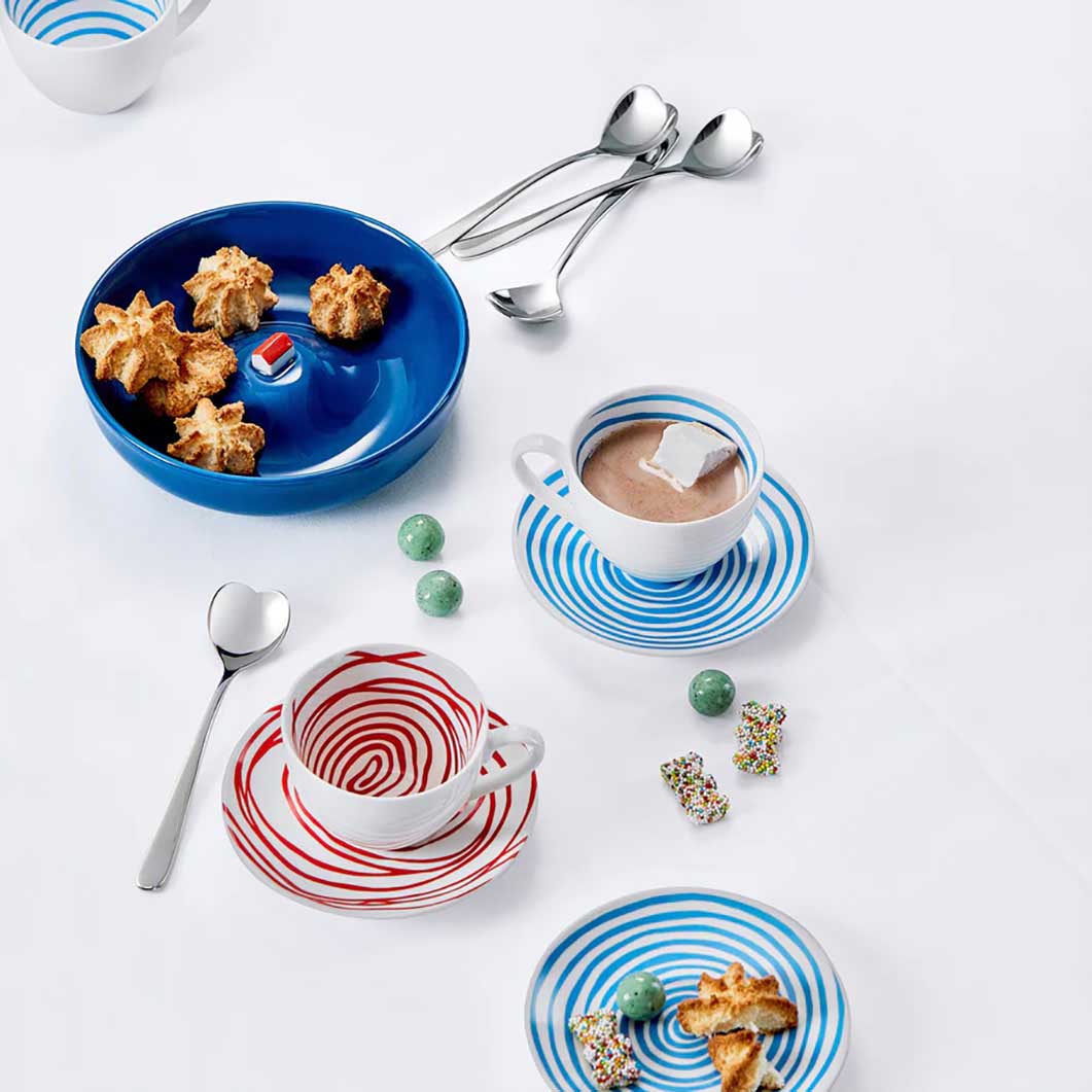 ALESSI Big Love �A�C�X�N���[���X�v�[�� 4�_�Z�b�g