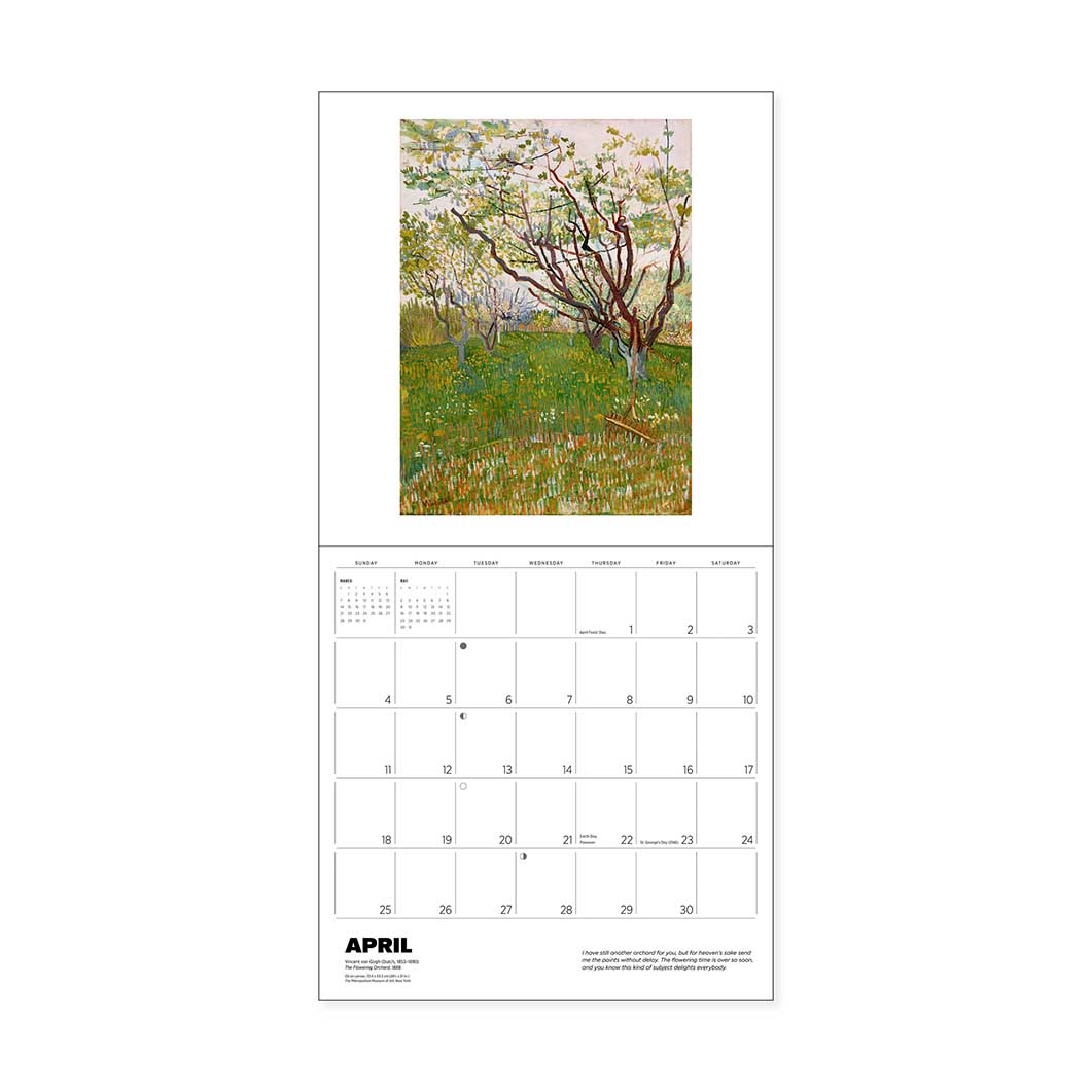 Vincent van Gogh �E�H�[�� �J�����_�[ 2027