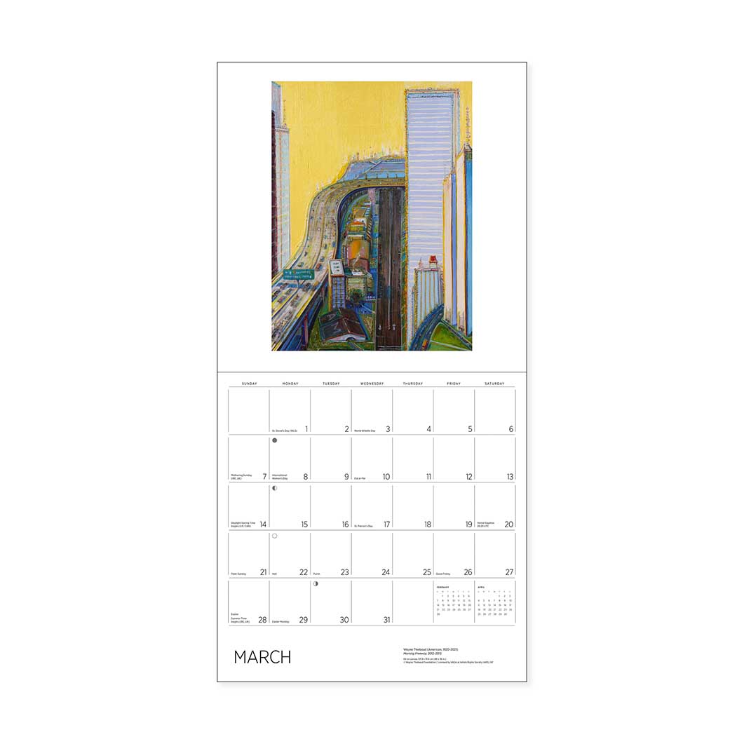 Wayne Thiebaud �E�H�[�� �J�����_�[ 2027