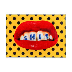 Seletti Wears Toiletpaper Rug:スクエア Teethの商品画像