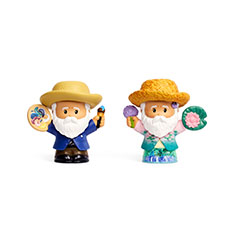 Fisher-Price Little People Collector x MoMA tBMA QZbg Claude Monet