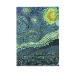 MoMA ゴッホ:Starry Night クリアフォルダーの商品画像