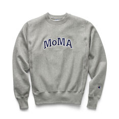 Champion クルーネックスウェットシャツ MoMA Edition M グレーの商品画像