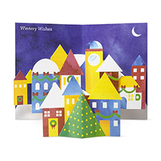 MoMA クリスマスカード ウィンタービレッジの商品画像