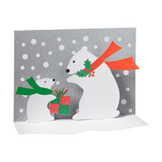 MoMA クリスマスカード シロクマの商品画像