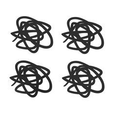 MoMA ドゥードゥル コースター(4枚セット)の商品画像