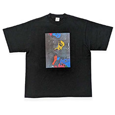 横尾忠則 Tシャツ 現代の妖怪（黒） M((黒)M)：ファッション