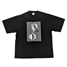 横尾忠則 Tシャツ POPでTOPを（黒） L((黒)L)：ファッション
