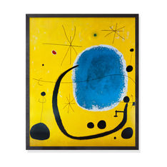 ミロ:L'Oro dell'Azzurro フレーム付ポスターの商品画像