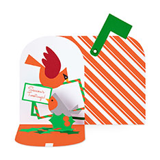 MoMA �N���X�}�X�J�[�h 2025 Holiday Post Box