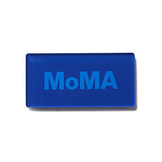 MoMA デュオカラー アクリルマグネット ブルーの商品画像