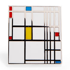 MoMA エナメルピン Piet Mondrianの商品画像