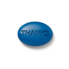 ビジブル マーカー THANKS オブジェ ブルーの商品画像