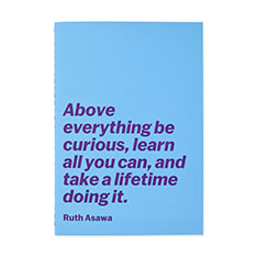 MoMA Artist Quote �m�[�g�u�b�N Ruth Asawa
