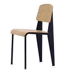 Vitra Prouve �X�^���_�[�h �`�F�A �i�`�������I�[�N x �f�B�[�v�u���b�N