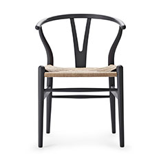 Knoll チェスカチェア アームチェア 機械張り ブラックビーチ