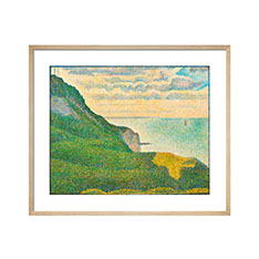 クロード・モネ Nympheas at Giverny フレーム付ポスター(Nympheas at