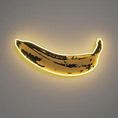 アンディ・ウォーホル Banana ネオンサイン