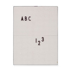 Arne Jacobsen メッセージボード A4 ライトグレーの商品画像