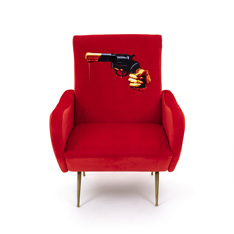 Seletti Wears Toiletpaper アームチェア Revolverの商品画像