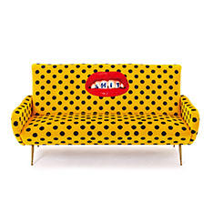 Seletti Wears Toiletpaper 3シーターソファ Shitの商品画像