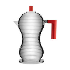 ALESSI Pulcina エスプレッソメーカー 3カップ レッドの商品画像