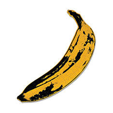 Andy Warhol ミニ シェイプ パズル バナナ(バナナ)：キッズ