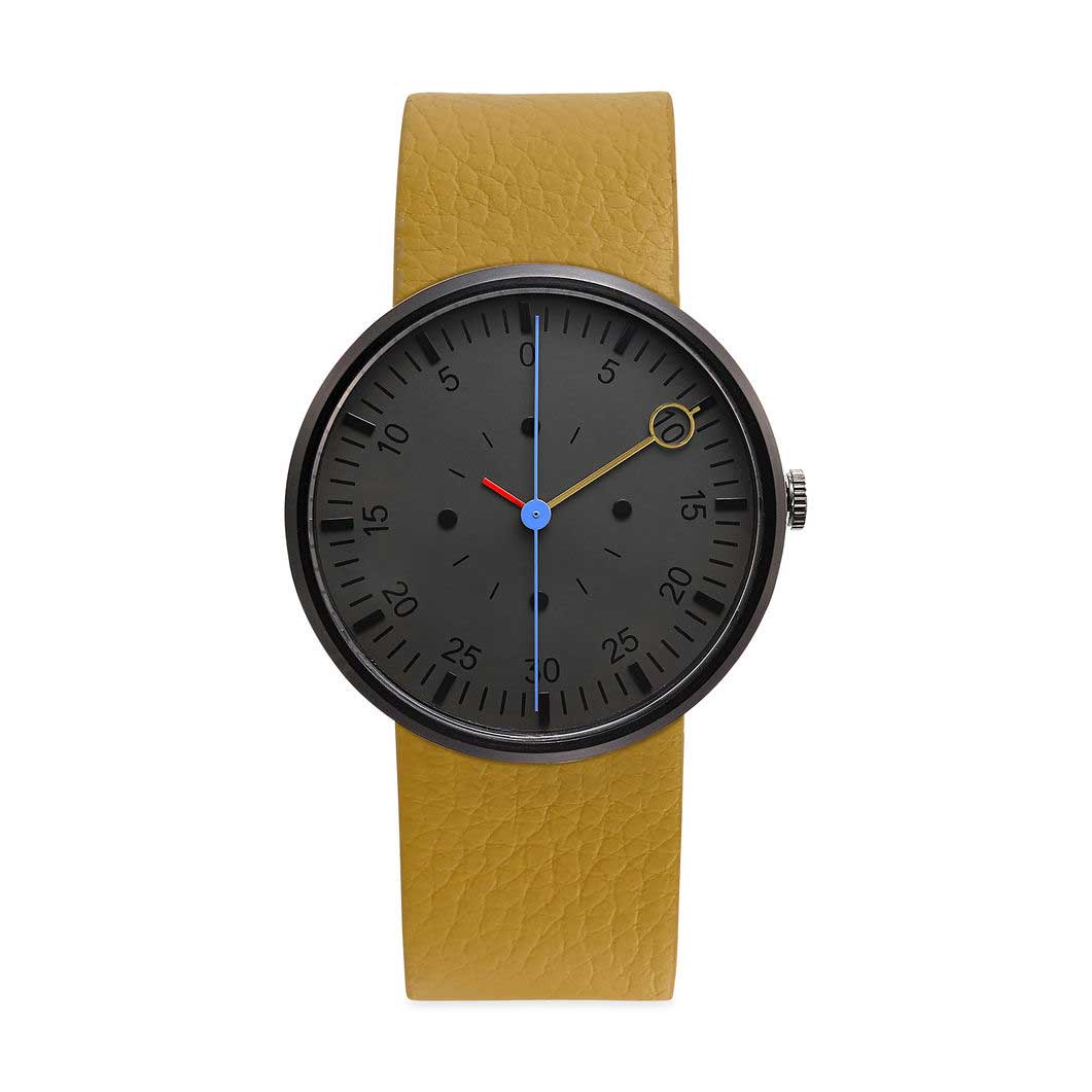 Optimef ウォッチ イエロー イエロー ファッション