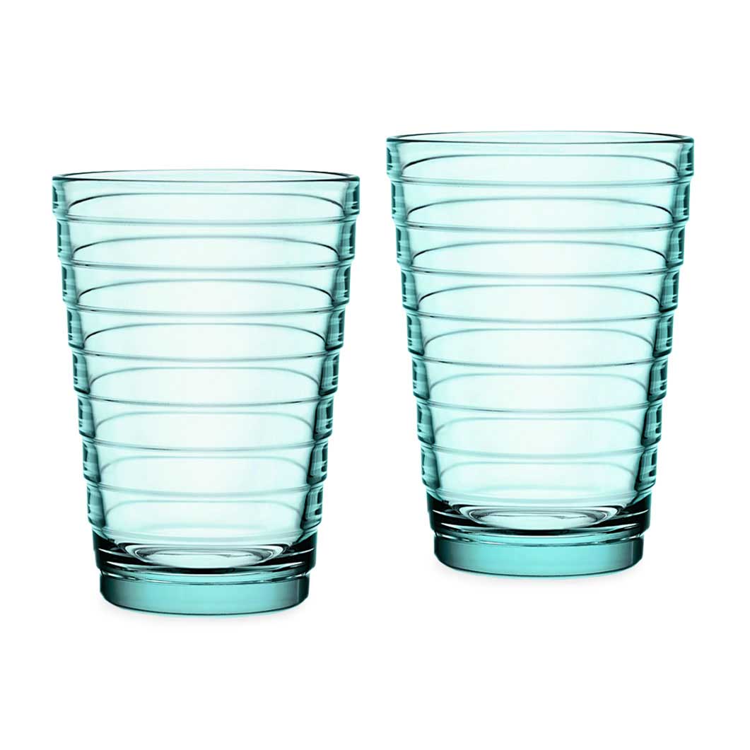 ＜MoMA＞ iittala アイノ・アアルト ラージタンブラー ウォーターグリーン(2個セット)