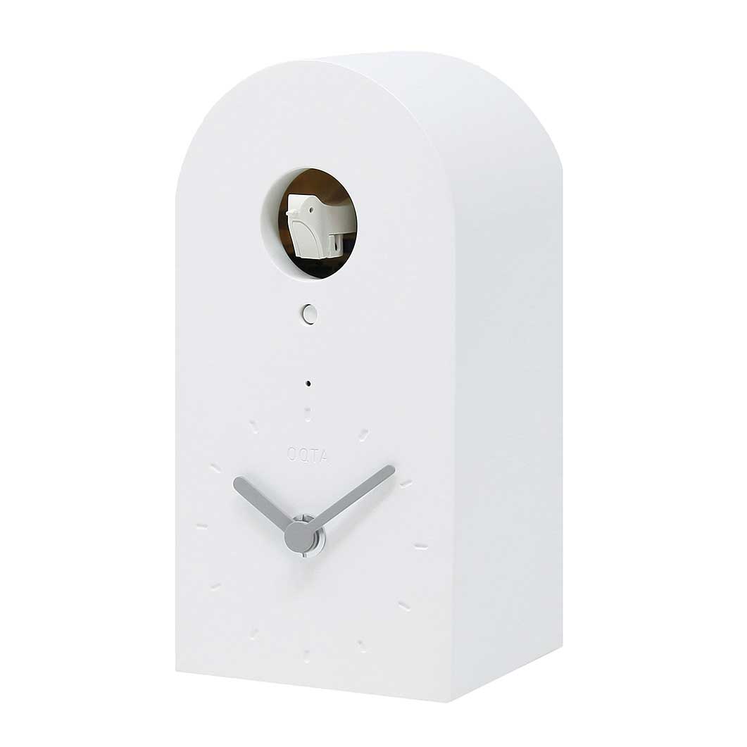 ＜MoMA＞ Eki Desk Clock Sapporo ホワイト